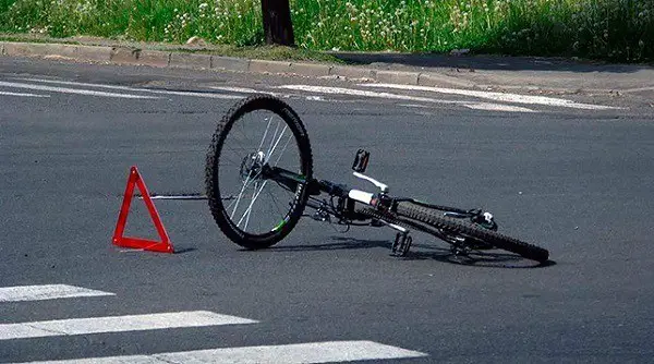 Kerékpáros baleset