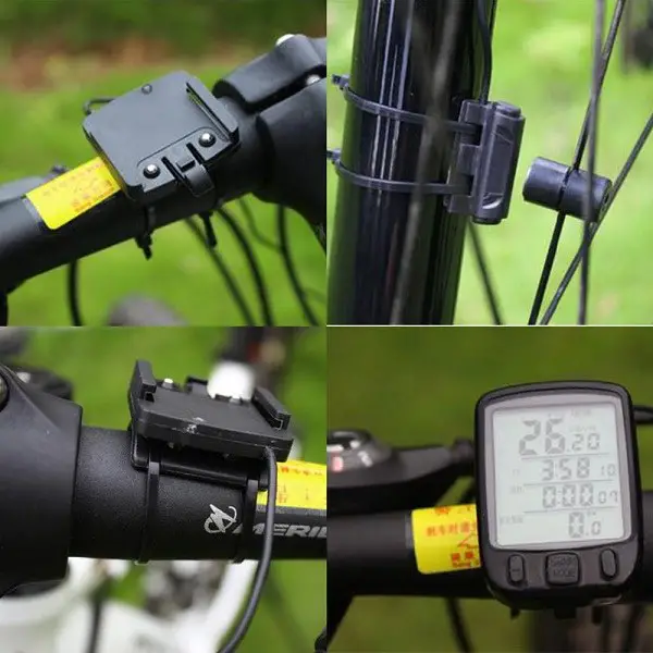 A sebességmérő kerékpárra történő felszerelésének utasításai