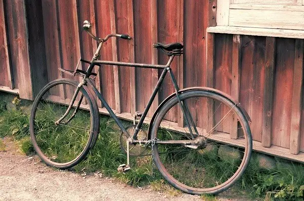 régi kerékpár
